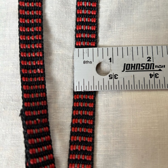 Dog Harness and leash Sz S soft clips on the shoulders 1/2 inch wide web leash - Picture 7 of 8